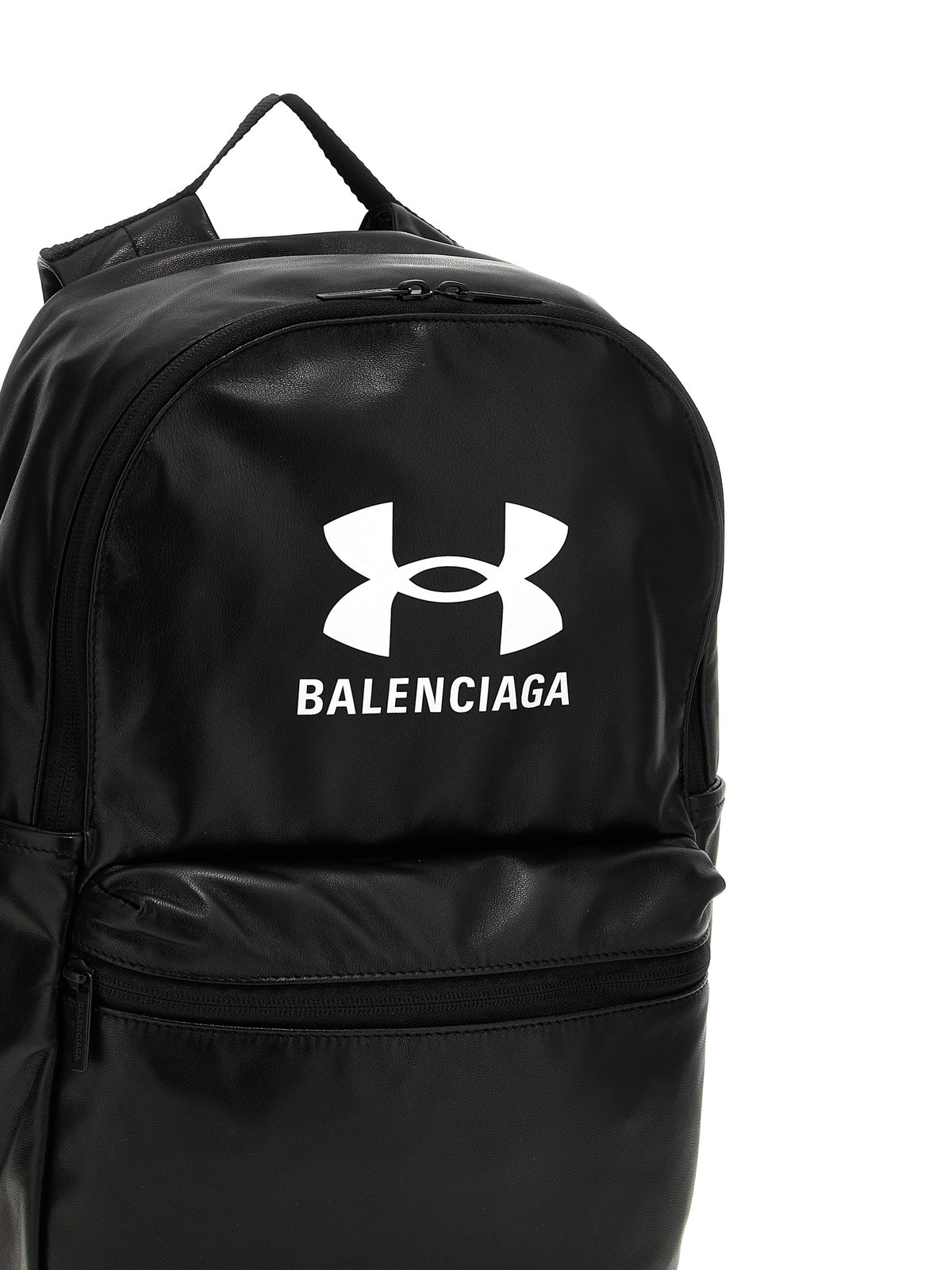 Bicolor Lamb Leather Backpack