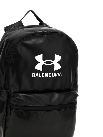 Bicolor Lamb Leather Backpack