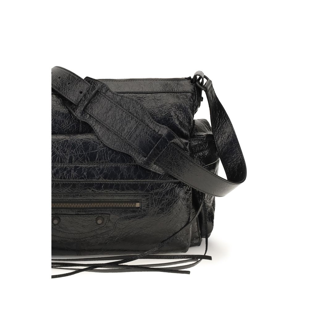 Black Lamb Ovis Aries Shoulder Bag