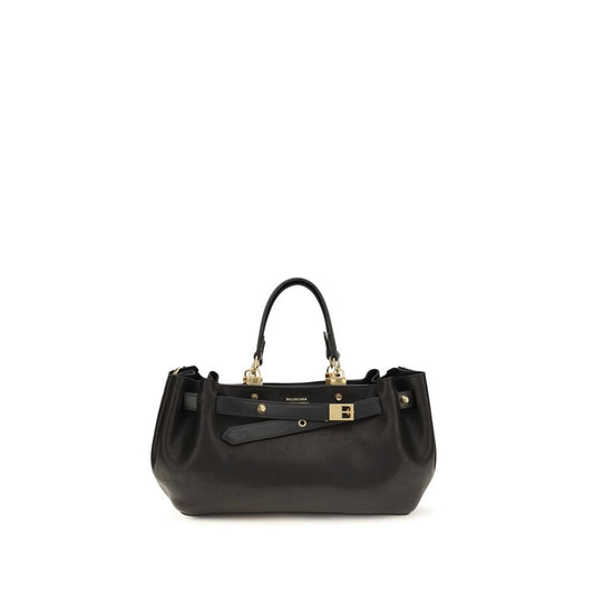Black Calf Leather Bos Taurus Shoulder Bag