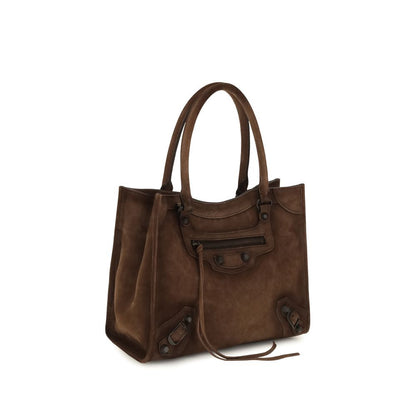 Brown Calf Leather Bos Taurus Handbag
