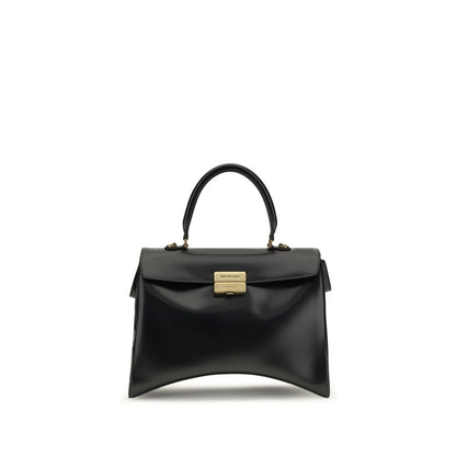 Black Calf Leather Bos Taurus Handbag