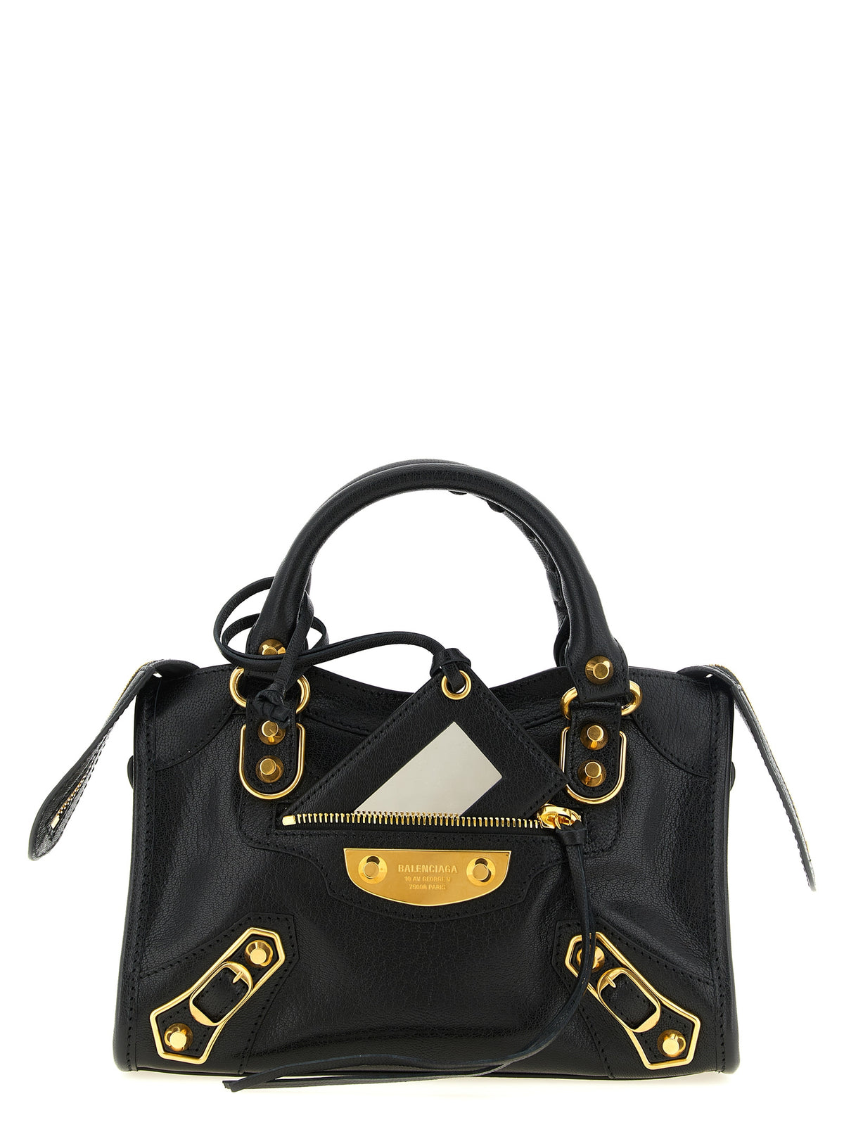 Black Goatskin Handbag
