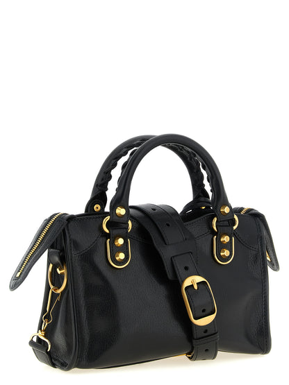 Black Goatskin Handbag