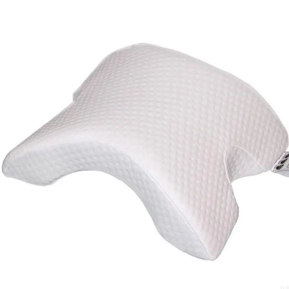 Memory Foam Pillow Tunnel Slow Rebound Pressure Pillow Arm Pillow Spooning Pillow Arched Neck Cervical Pillow for Travel