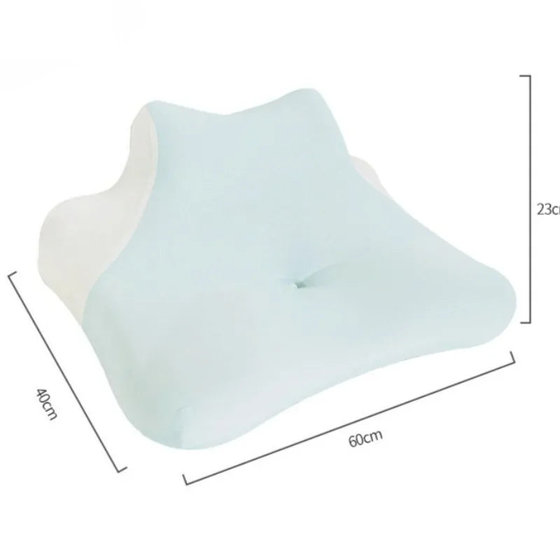 Multi Functional Wedge-shaped Pillow Mobile Phone Pillow Cervical Protection Pillow Nap Pillow Headboard Cushion Massage