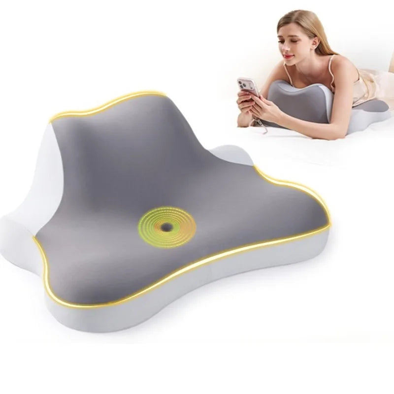 Multi Functional Wedge-shaped Pillow Mobile Phone Pillow Cervical Protection Pillow Nap Pillow Headboard Cushion Massage