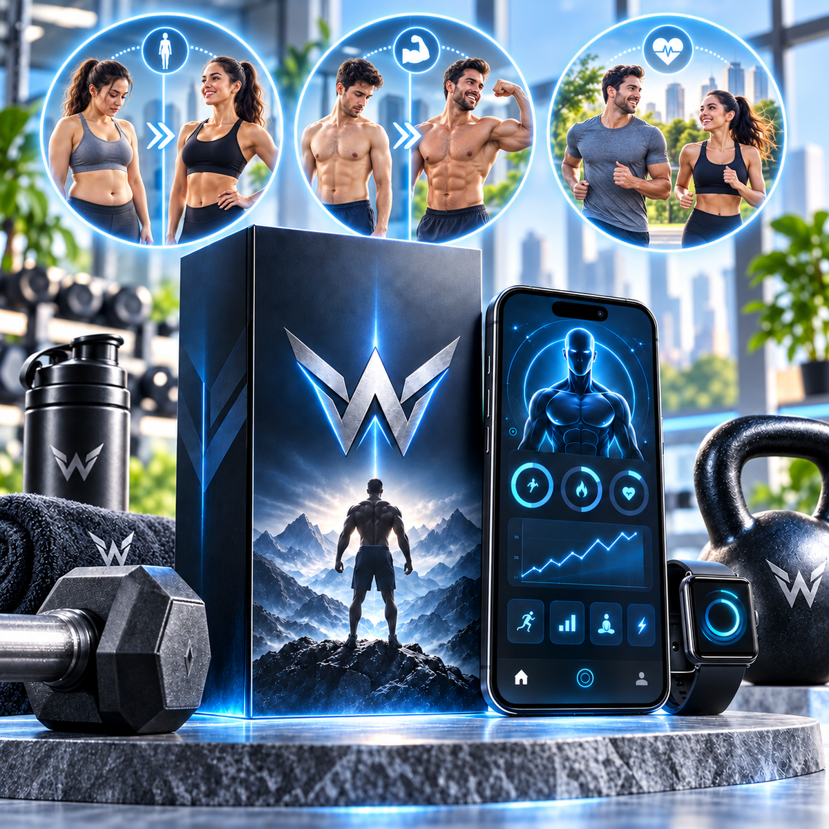 💪 Waraforce AI – Formation & Agent IA pour le fitness et la transformation physique