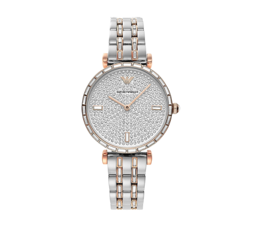 Silver Steel Quartz Watch