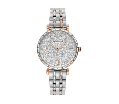 Silver Steel Quartz Watch