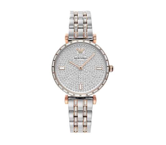 Silver Steel Quartz Watch